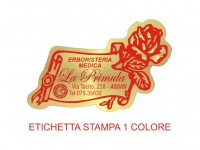 Etichette adesive per erboristerie, cosmetica, cosmesi (mm 50X31)  (cod.5M )